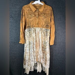 Origami Western Cardigan Size L/XL